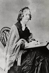 Catharine Beecher writing