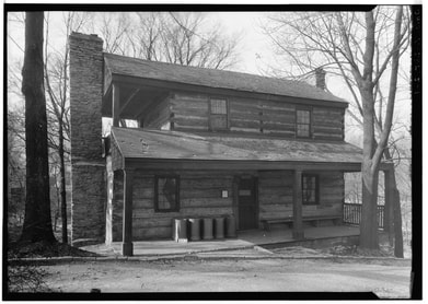 Picture of the 1804 Kemper Log Home
