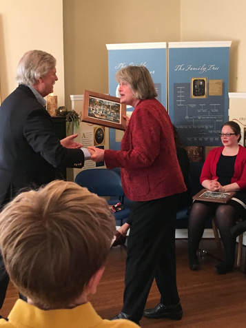 Awards ceremony at the annual member party